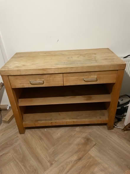 Photo of free Wooden work bench/ kitchen station (Holloway N19) #1