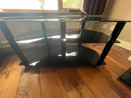 Photo of free Black TV corner Unit (Bray) #1