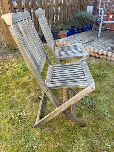 Photo of free Garden chairs (Erith DA17) #2