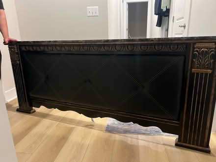 Photo of free King bed frame (Dumfries) #1