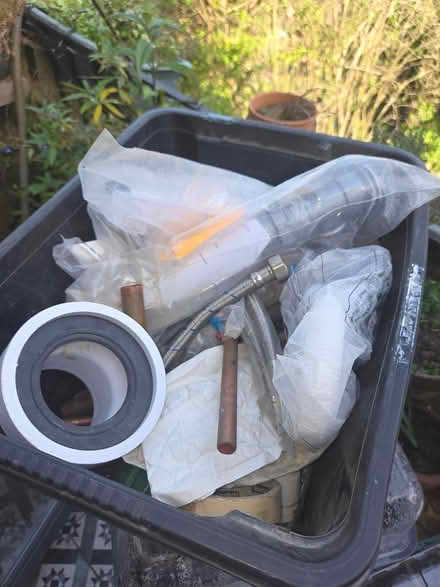 Photo of free Box of Mixed Plumbing Supplies (Willesden Green Station) #1