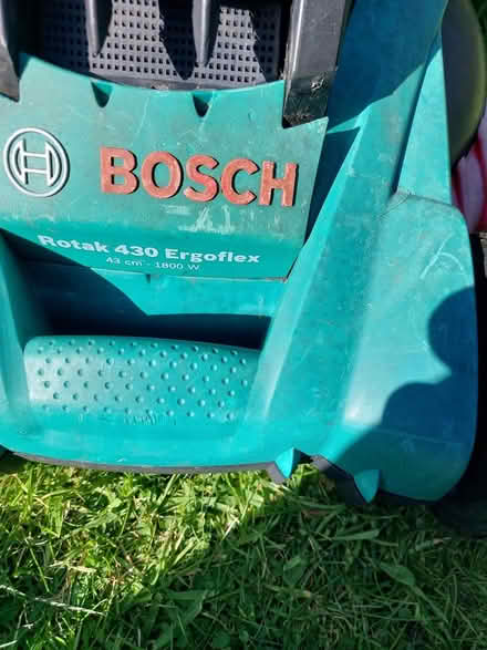 Photo of free Bosch Lawnmower Spares or Repair (Bilborough NG8) #1