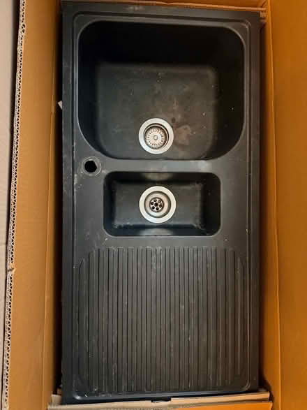 Photo of free Black composite sink (Belmont SL6) #1