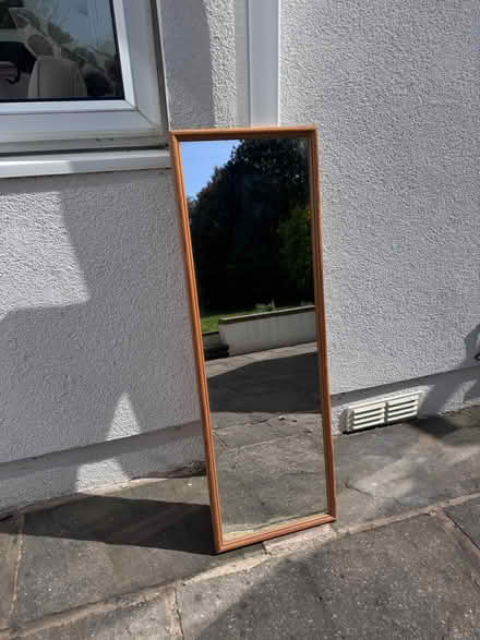 Photo of free Pine type wood mirror (Bernards Heath AL1) #1