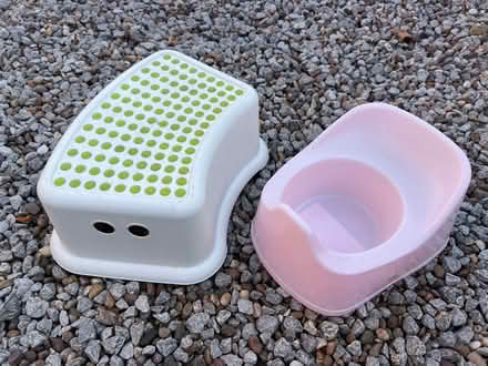 Photo of free Toddler step and potty (Hurst Green BB7) #1
