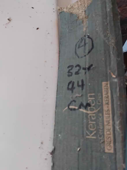 Photo of free 4 very large white wall tiles (Leigh on Sea) #2