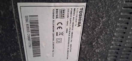 Photo of free 40" Toshiba TV (Tywardreath PL24) #2
