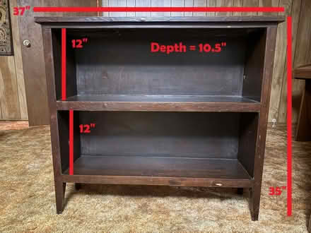 Photo of free Wood Bookshelf (Crestwood) #2