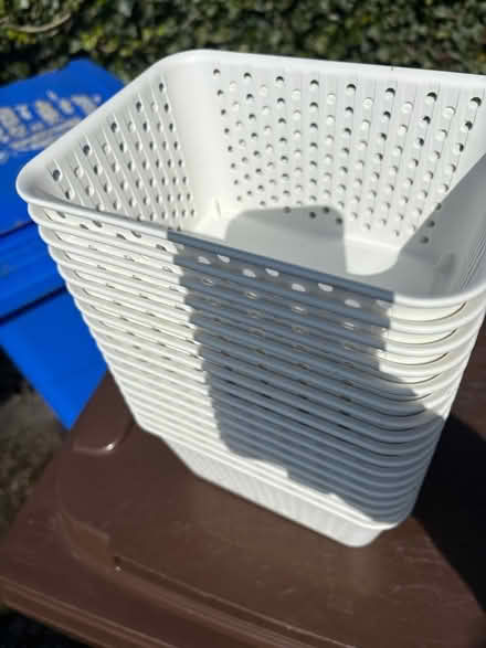 Photo of free 17 Ikea storage baskets plastic (Ecclesall S11) #1