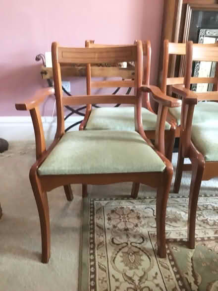 Photo of free 6 Regency style Dining Chairs (Manchester M20) #2