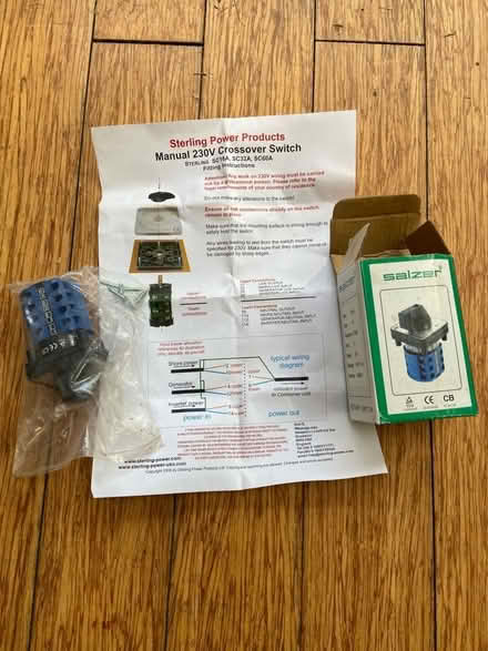 Photo of free Unopened ,crossover switch (St Just TR19) #1