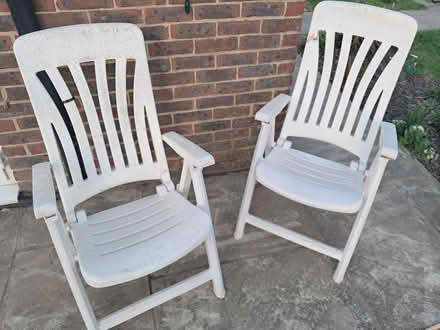Photo of free 2 garden chairs (Burgess Hill) #1