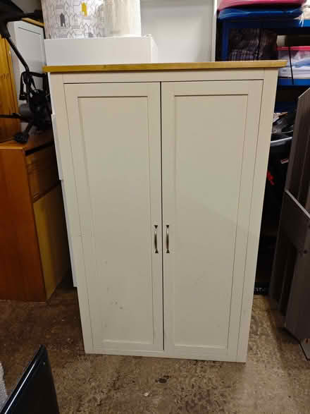 Photo of free Cream tall boy wardrobe (Upper Cwmbran NP44) #1