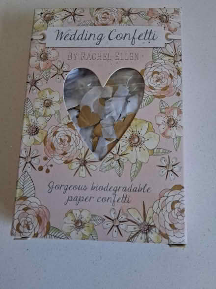 Photo of free Small box of biodegradable wedding confetti (Sprowston NR7) #1