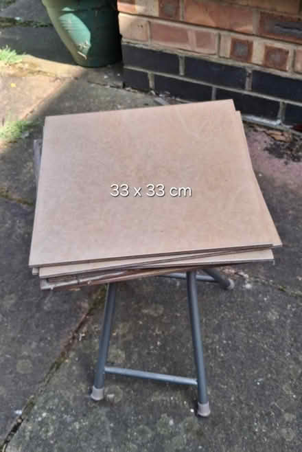 Photo of free 6x stone coloured tiles (LE2) #1