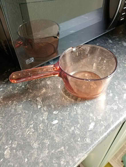 Photo of free Small glass saucepan (Cowley Oxford) #1