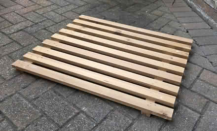 Photo of free Solid Wooden Slatted Shelf (Euxton PR7) #1
