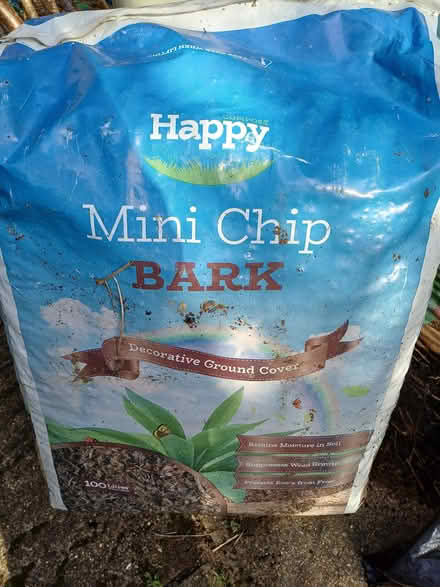 Photo of free Two Large bags of mini chip bark 100 litres each (Kidlington OX5) #1