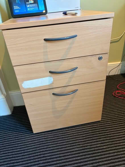 Photo of free Laminate filing cabinet (Clapham Junction SW11) #1