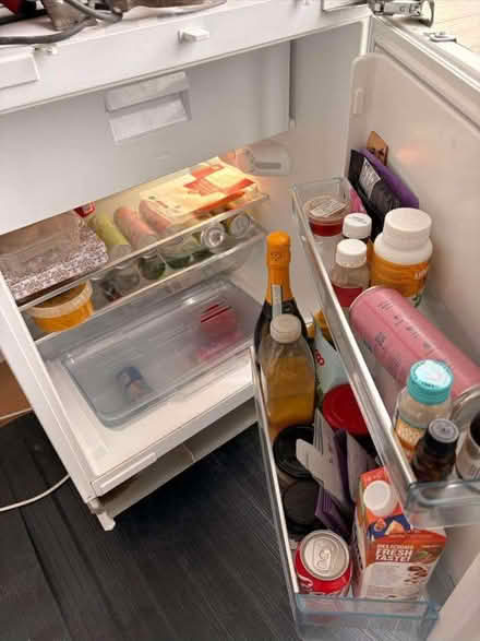 Photo of free BOSCH A++ integrated fridge + small freezer (North Kensington W10) #1