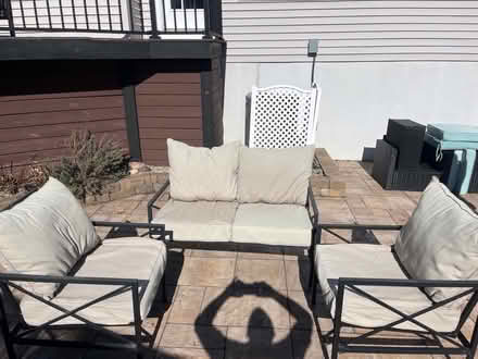 Photo of free Outdoor seating 3 piece (Thompson/Harmony - Middletown) #1