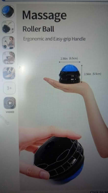 Photo of free Massage roller ball (Horsham, near Bennetts Field) #1