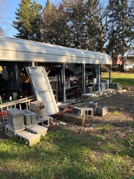 Photo of free About 25 concrete blocks (Near WOW outlets Greensburg) #1