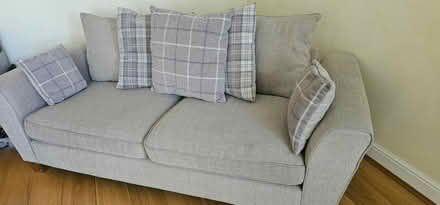 Photo of free 3 seater sofa with pillows (Stanmore, HA7) #1