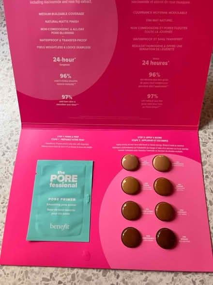 Photo of free Benefit - Samples (Hemel, HP3) #1