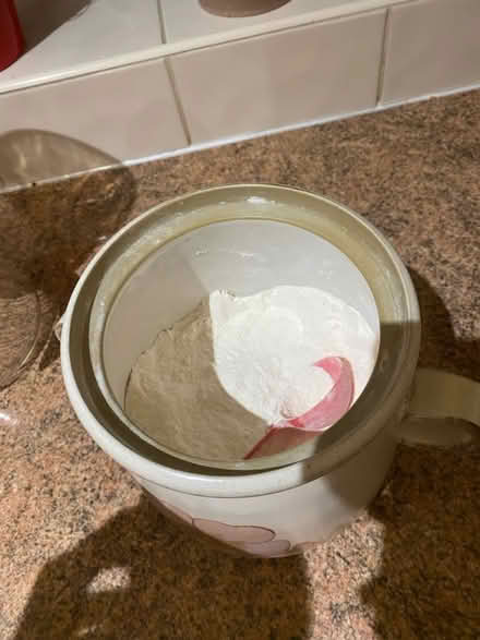 Photo of free Pot with flour (Peterborough Broadway PE1) #2