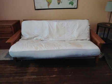 Photo of free Futon: Frame, Mattress, Cover (Wallingford (Good Shepherd)) #2