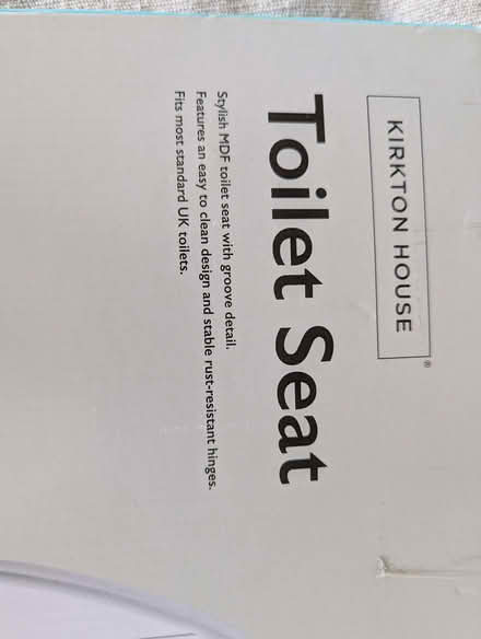 Photo of free New toilet seat (Fleetville AL4) #3