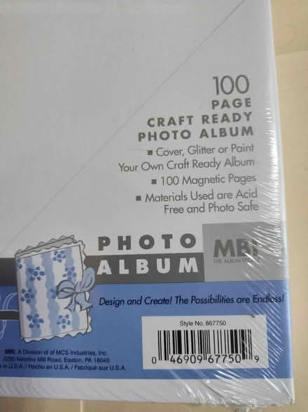 Photo of free Photo Album, new/sealed #1 (Saugus) #2