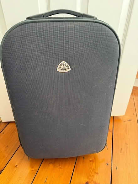 Photo of free Small grey wheeled suitcase (Salford M30) #1