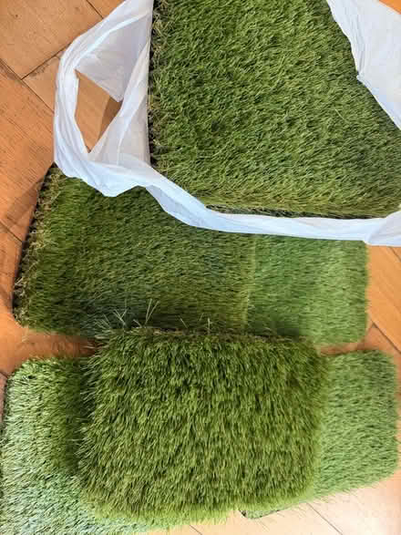 Photo of free 15x samples of artificial grass (A4 size, suitable for craft (Hampden Park BN22) #1