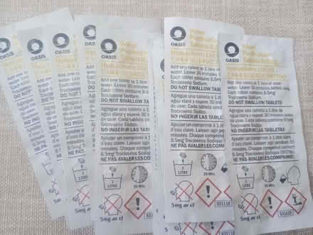 Photo of free Water purification tablets (x 100) (Dursley GL11) #3