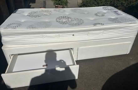 Photo of free Single bed with drawers (Higham NN10) #1