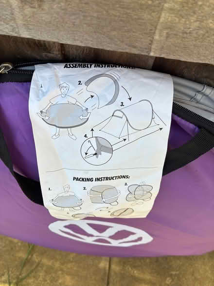 Photo of free Pop up tent (Rayner's Lane HA2) #2