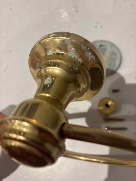 Photo of free Brass towel holder (Oxenholme LA9) #2
