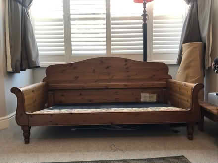 Photo of free Wooden frame Sofa (Thornton Heath, CR7) #3