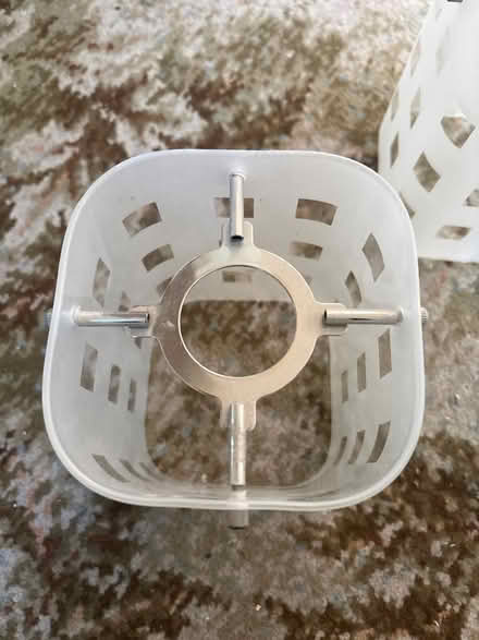 Photo of free Three matching glass lampshades (CM17) #2