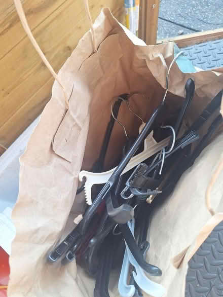 Photo of free Clothes hangers (Kendal LA9) #1