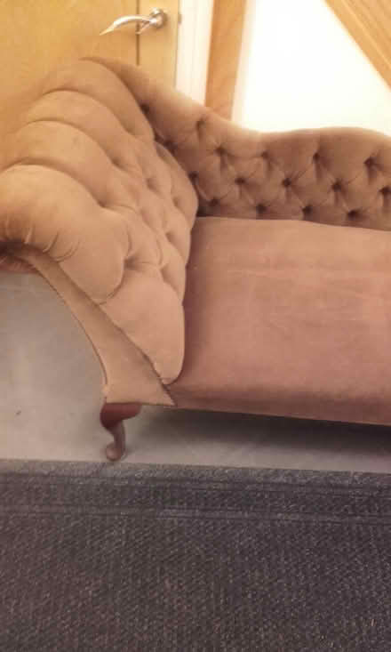 Photo of free Velvet Chaise Lounge (Gobowen Shropshire) #1