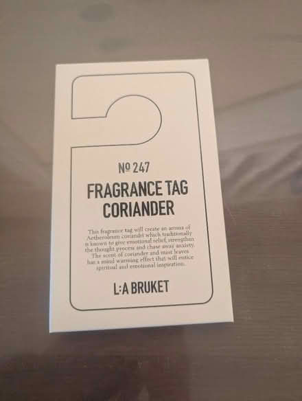 Photo of free Fragrance tag coriander (Chesser EH14) #1