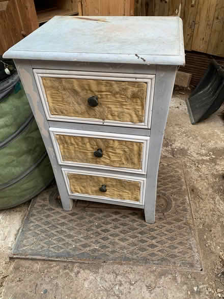 Photo of free bedside small chest of drawers (Pebsham TN40) #1
