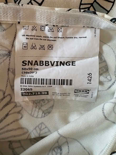 Photo of free 2 different sized cushion covers (Scarborough YO12) #3