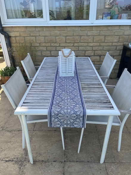 Photo of free IKEA patio table and chairs (Bath BA2 near Bath City Farm) #1