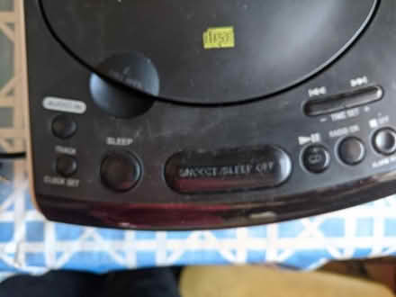 Photo of free clock radio CD player died (Ann Arbor near Hillside Terr.) #2