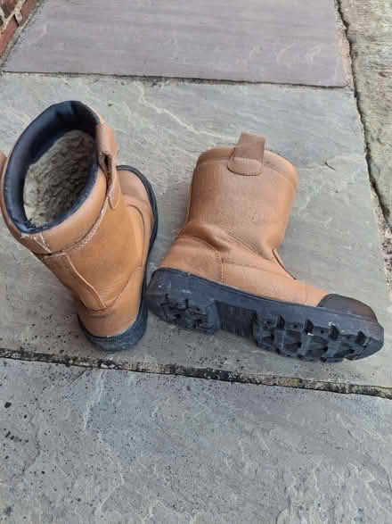 Photo of free Rigger boots (Bottoms OL14) #1