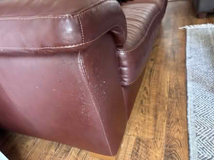 Photo of free Leather Sofa (S36 1LB) #3
